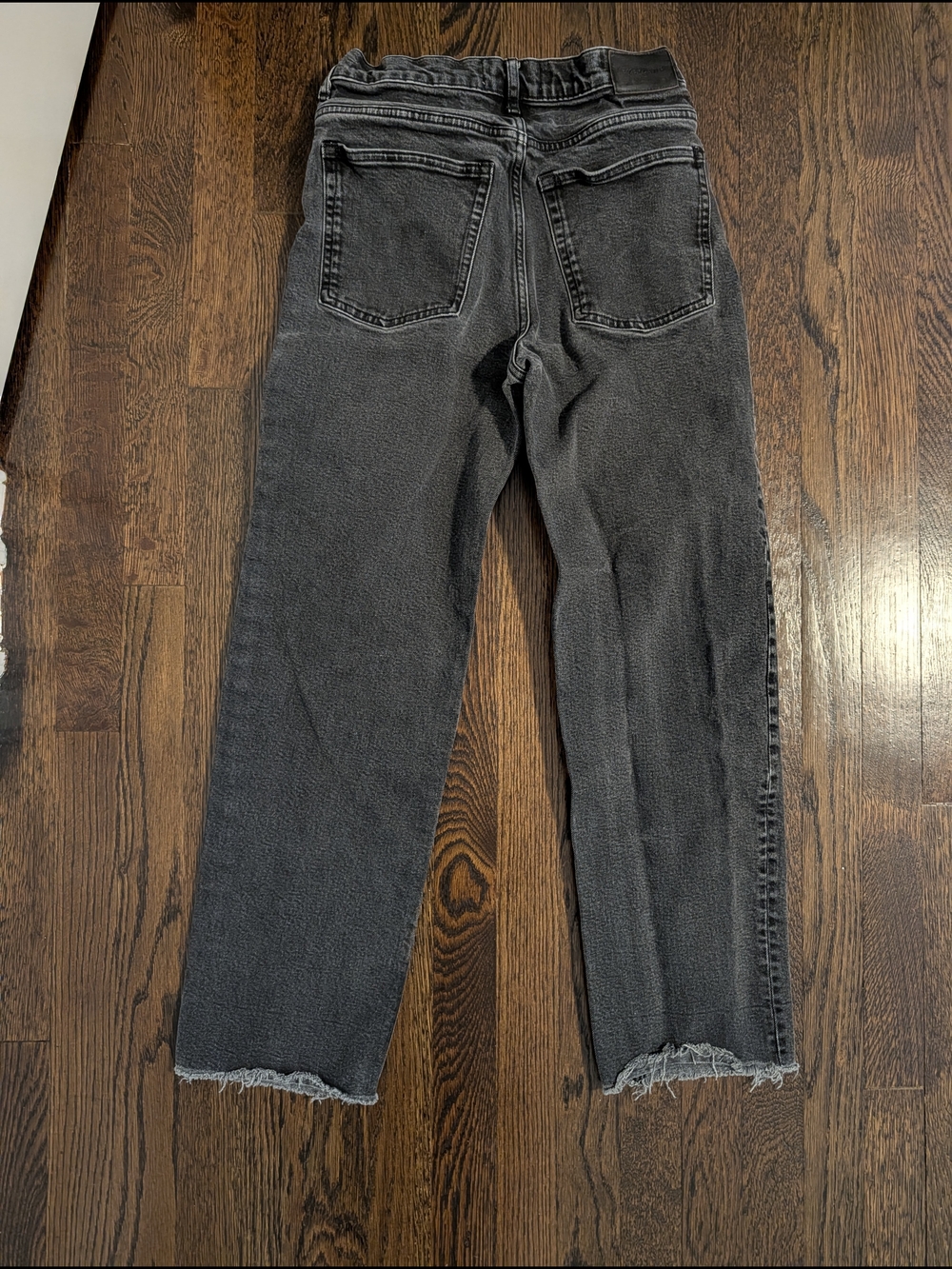 Everlane Way High Jean in Washed Black - Picture 3 of 6
